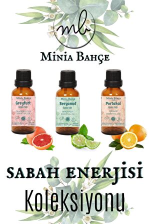 Greyfurt Yağı 10ml - Bergamot Yağı 10ml- Portakal Yağı 10ml