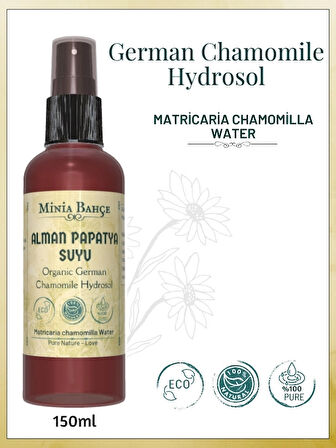 Organik Papatya Suyu, %100 Doğal, Yağlı, 150ml