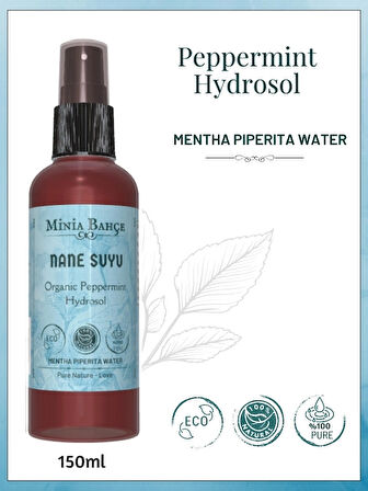 Organik Nane Suyu -yağlı- %100 Doğal, 150ml