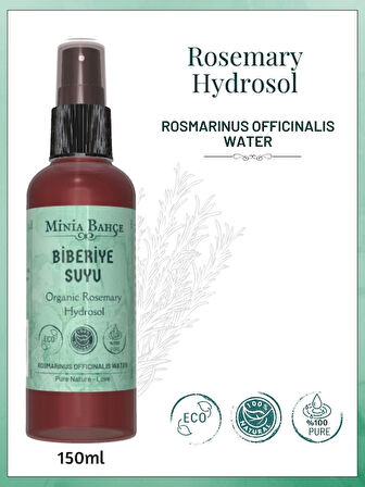 Organik Biberiye Suyu -yağlı- %100 Doğal, 150ml