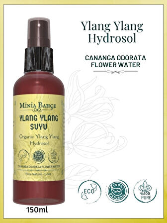 Organik Ylang Ylang Suyu Yağlı %100 Doğal 150m