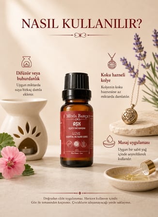 Aşk Uçucu Yağ Karışımı, 10 ml
