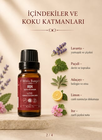 Aşk Uçucu Yağ Karışımı, 10 ml