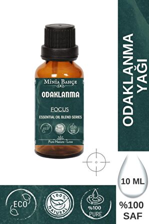 Odaklanma ( Focus ) Uçucu Yağ Karışımı, %100 Saf, 10 ml