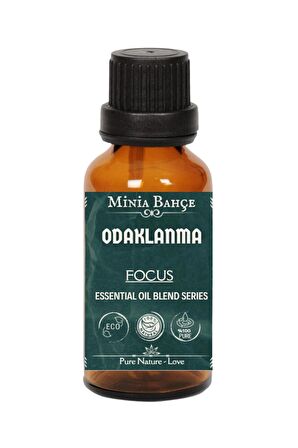 Odaklanma ( Focus ) Uçucu Yağ Karışımı, %100 Saf, 10 ml