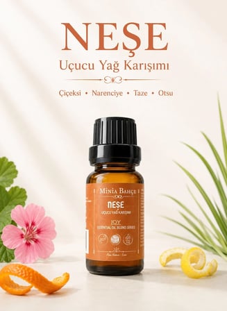 Minia Bahçe Joy Uçucu Yağ Karışımı – 10 ml