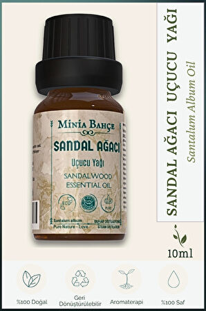 Sandal Ağacı Uçucu Yağı , %100 Saf, 10ml