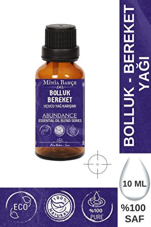 Bolluk-bereket ( Abundance ) Uçucu Yağ Karışımı, %100 Saf, 10 ml