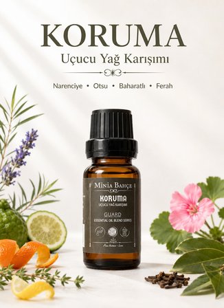 Koruma ( Guard ) Uçucu Yağ Karışımı, %100 Saf, 10 Ml