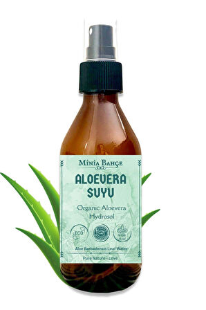 Organik Aloevera Suyu -%100 Doğal Hidrosol, 150ml