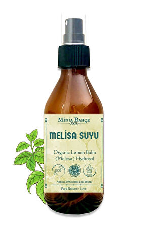 Organik Melisa (oğulotu) Suyu -%100 Doğal Hidrosol, 150ml