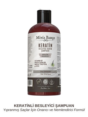 Keratin Içerikli Besleyici Ve Bakım Şampuanı, 500ml