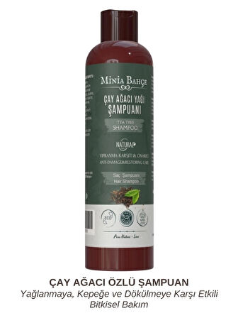 Çay Ağacı Yağı Özlü Şampuan, 400 Ml