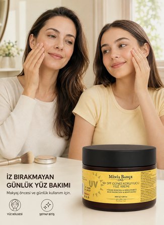 Minia Bahçe Güneş Koruyucu Krem Spf 50 – 50 Ml | Yüz Ve Vücut