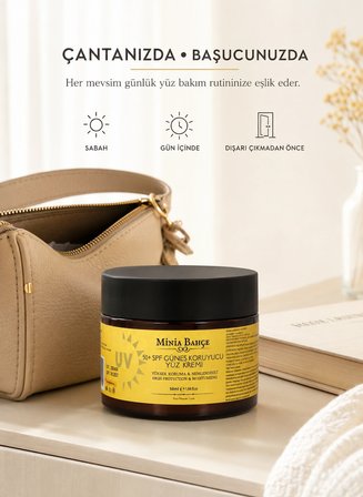Minia Bahçe Güneş Koruyucu Krem Spf 50 – 50 Ml | Yüz Ve Vücut