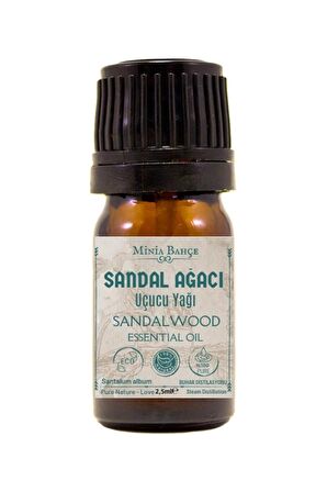 Sandal Ağacı Uçucu Yağı, %100 Saf, 2,5 Ml