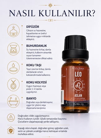 Aslan Burcu - Cancer, Uçucu Yağ Karışımı, 10ml