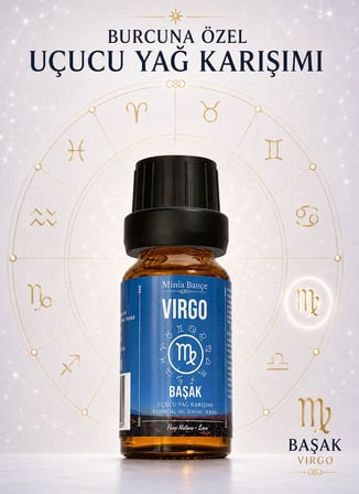 Başak Burcu - Virgo, Uçucu Yağ Karışımı, 10ml