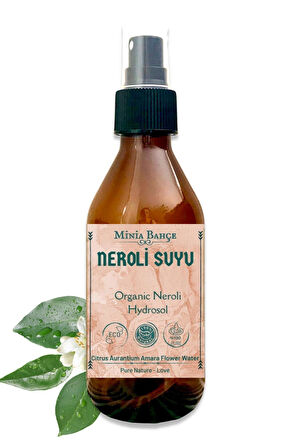 Organik Portakal Çiçeği - Neroli Suyu -%100 Doğal Hidrosol, 150ml