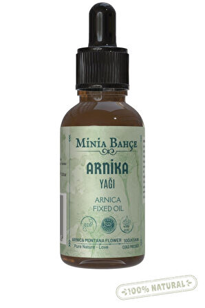 Arnika Sabit Yağı, %100 Saf, 30 Ml