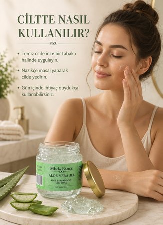 Minia Bahçe Aloe Vera Jel – 75 ml