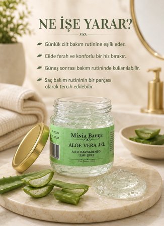 Minia Bahçe Aloe Vera Jel – 75 ml