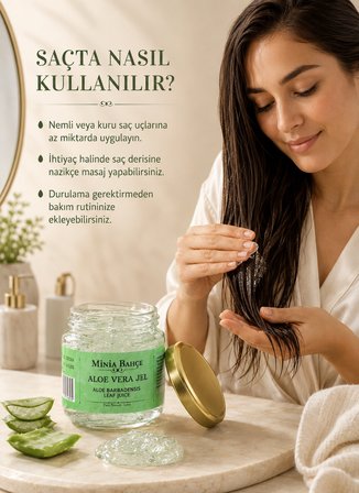 Minia Bahçe Aloe Vera Jel – 75 ml