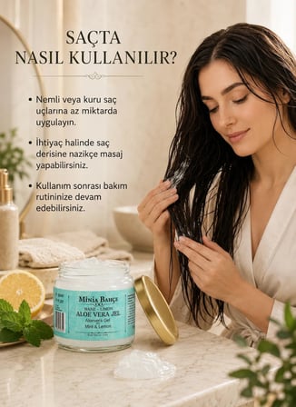 Minia Bahçe Nane & Limon Aloe Vera Jel – 75 Ml