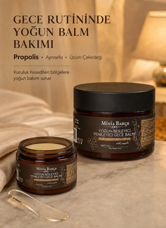 Minia Bahçe Yoğun Besleyici Gece Balmı – 50 Ml
