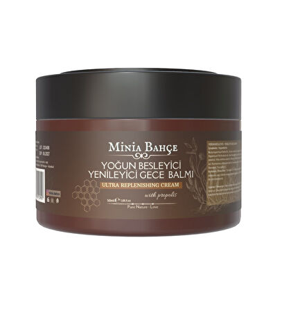 Yoğun Besleyici & Yenileyici Gece Balmı, %100 Doğal Ve Katkısız, 50ml