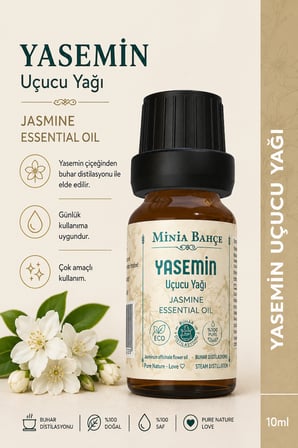 Minia Bahçe Yasemin Uçucu Yağı – 10 ml