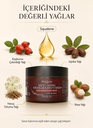 Minia Bahçe Yoğun Bakım Yüz Kremi – 50 Ml