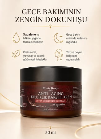 Minia Bahçe Yoğun Bakım Yüz Kremi – 50 Ml