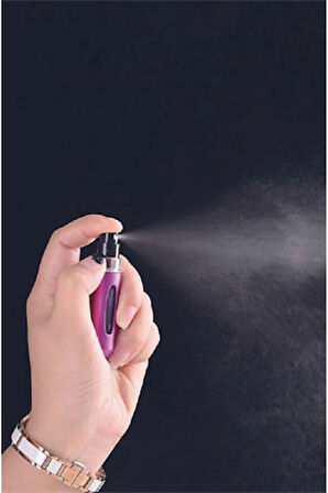 2 li Parfüm Şişesi Çanta Içi Mini Doldurulabilir Seyahat Cep Yedek Parfüm Şişesi 5 ml