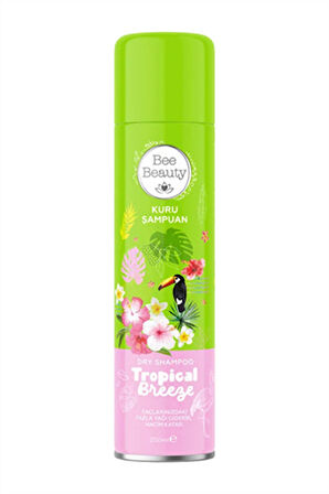 Bee Beauty Tropical BreezeOrange Bliss Extra Volume Kuru Şampuan 200 ml 2 Li Set