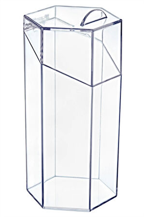 Büyük Boy Kapaklı Makyaj Fırça Düzenleme Kutusu Çok Amaçlı Dekoratif Makyaj Fırça Organizer