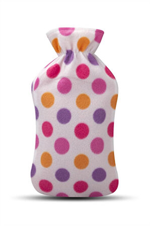 2 Litre Premium Karışık Desenli Yıkanabilir Renkli Yıkanabilir Tam Kılıflı Sıcak Su Torbası