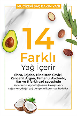 Morfose Milk Therapy Butter Oil Onarıcı Besleyici Mucizevi Saç Bakım Yağı 200 ml Saç Dökülmesi Önleyici