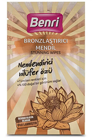 Benri Yoğun & Hızlı Bronzlaştırıcı Sprey Bronzlaştırıcı Mendil