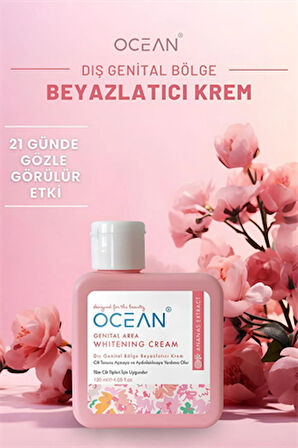 Ocean Dış Genital Bölge Beyazlatıcı FLASH EFFECT Krem ( Yüz, Koltuk Altı, Bikini Bölgesi, Dirsek)