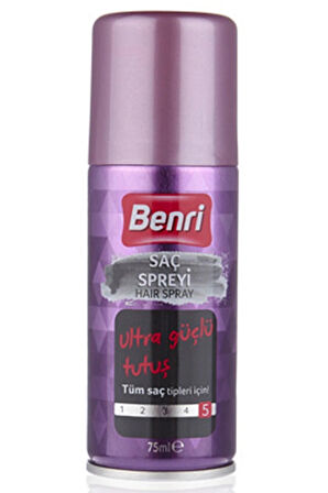 Benri Saç Spreyi Ultra Güçlü Tutuş 75 ml