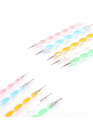 Ocean Nail Art Tırnak Süsleme Desen Dot Kalem Seti