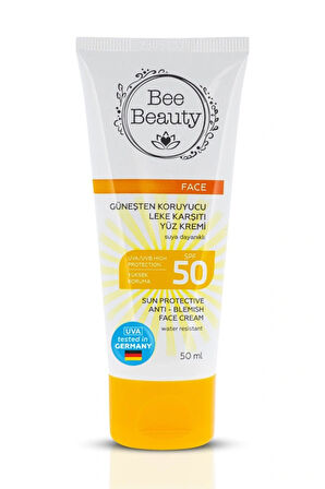 Bee Beauty Güneşten Koruyucu Leke Karşıtı Yüz Kremi 50 ml