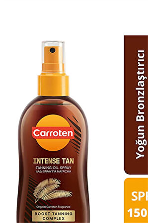 Carroten Intensive Tanning SPF0 Yoğun Bronzlaştırıcı Güneş Yağı 150 ml