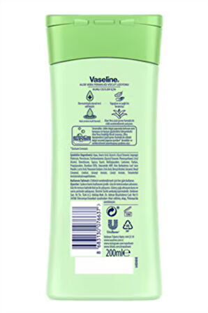 Vaseline Vücut Losyonu 4'lü Set – 4 x 200 ml | Aloe Vera, Kakao, Hassas Bakım, Temel Onarım | Tüm Cilt Tipleri İçin Nemlendirici Set