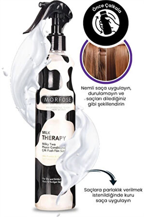 Morfose Milk Therapy Çift Fazlı Saç Bakım Sütü 400 ml