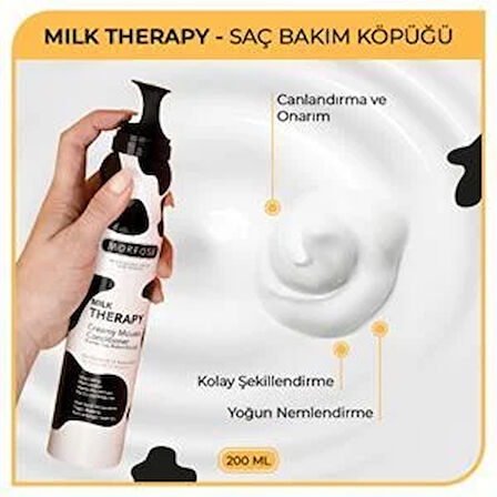 Morfose Milk Therapy Kremsi Saç Köpüğü 200 ml
