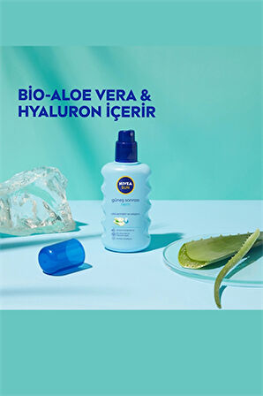 Nivea Sun Güneş Sonrası Nemlendirici Sprey – Cildi Ferahlatıcı ve Onarıcı Bakım, 200 ml