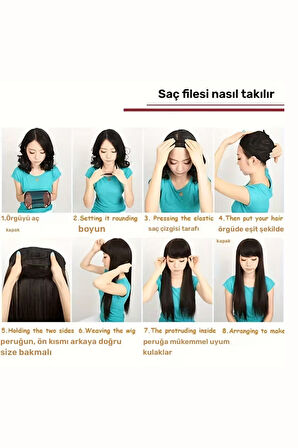 Kadınlar İçin Elastik Peruk Saç Ağı – Yüksek Kaliteli, Açık Bitişli Perukler İçin Moda File