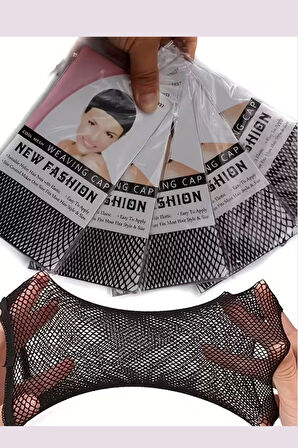 Kadınlar İçin Elastik Peruk Saç Ağı – Yüksek Kaliteli, Açık Bitişli Perukler İçin Moda File